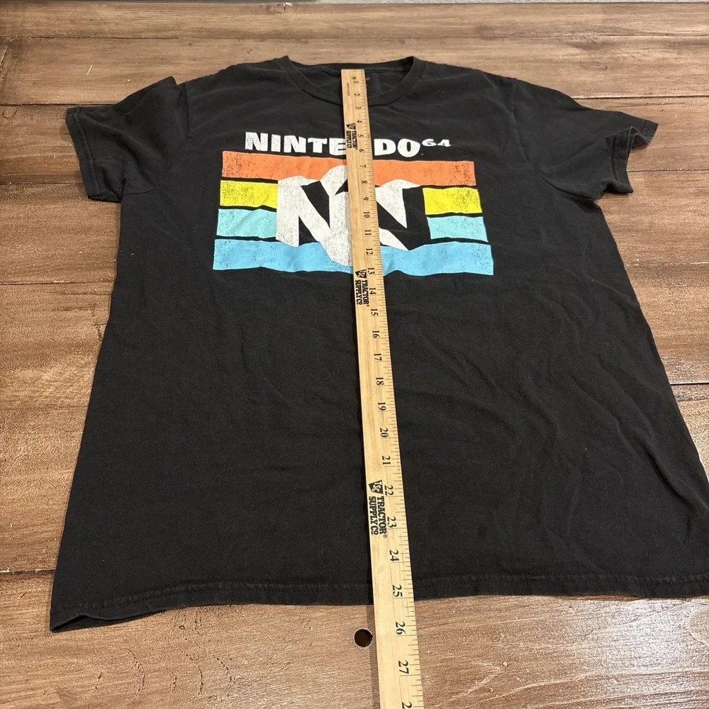 Nintendo 64 Black Short Sleeve T Shirt ‎ Medium